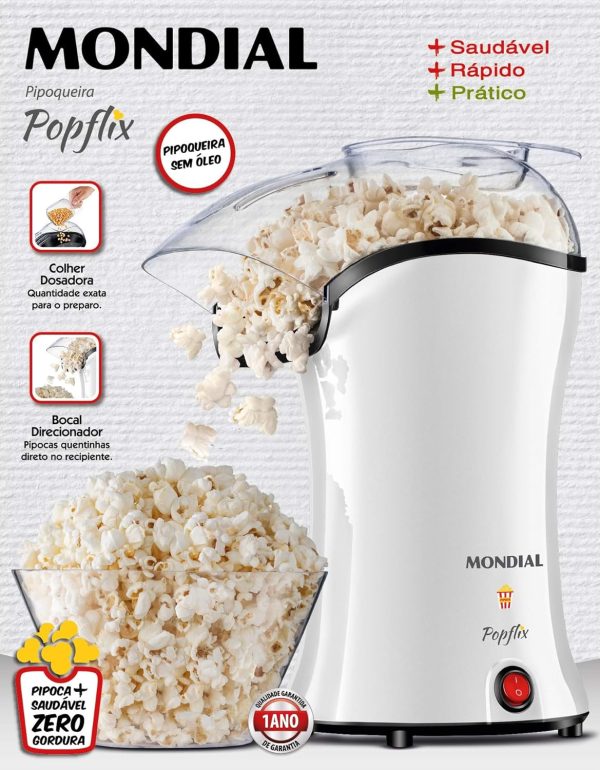 MONDIAL PIPOQUEIRA POPFLIX BLANCA S/ACEITE PP-04