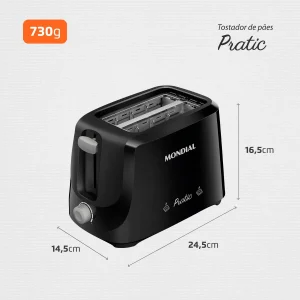 MONDIAL TOSTADOR DE PAN PRATIC T-18