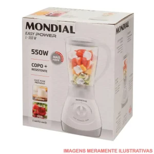 MONDIAL LICUADORA EASY POWER BLANCO L-550W