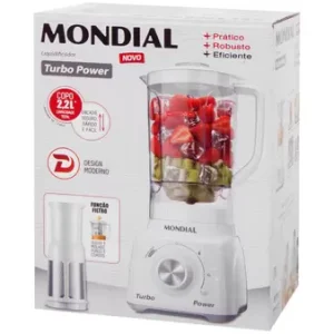 MONDIAL LICUADORA TURBO POWER BLANCA L-99-WG