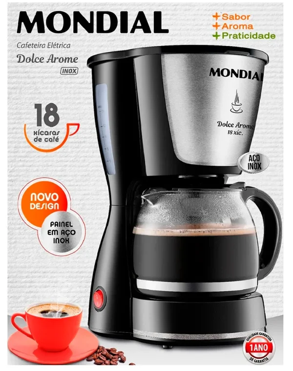 MONDIAL CAFETERA DOLCE AROME 32 C-32 220V - Imagen 2