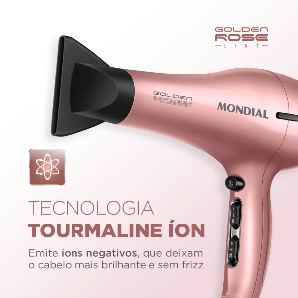 MONDIAL SECADOR PRO GOLDEN ROSE SCP-01 - Imagen 3
