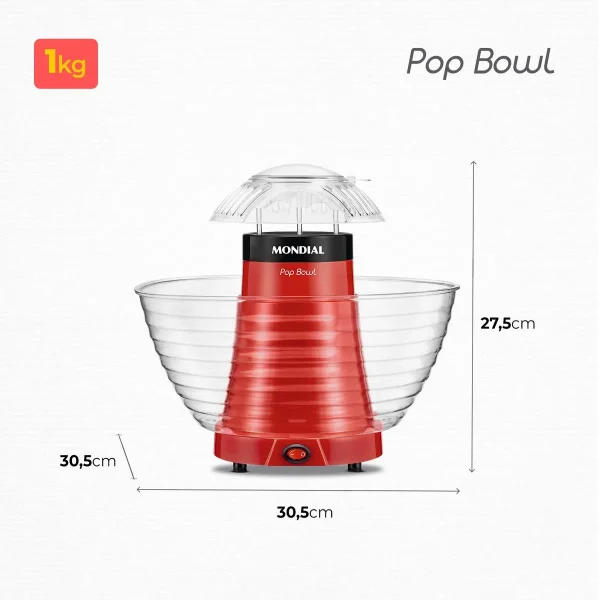 MONDIAL PIPOQUERA POP BOWL PP-05