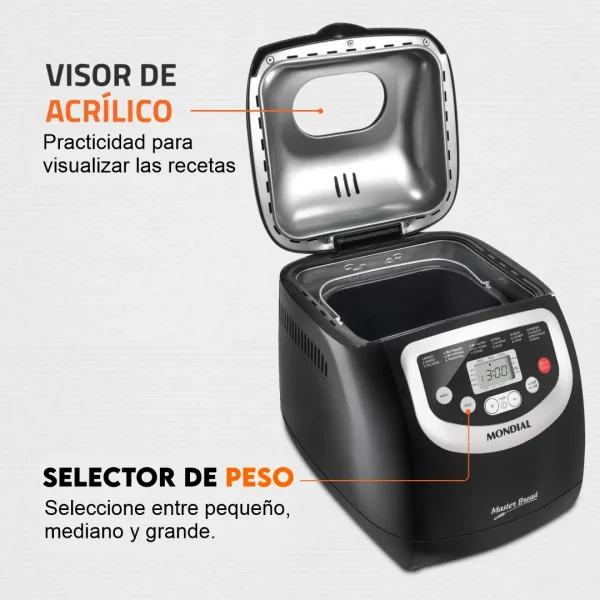 MONDIAL PANADERA MASTER BRAED - Imagen 3