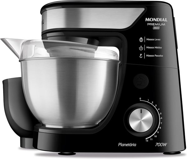 MONDIAL BATEDERA PLANETARIA INOX/NEGRA BP-02P-B-TI - Imagen 2